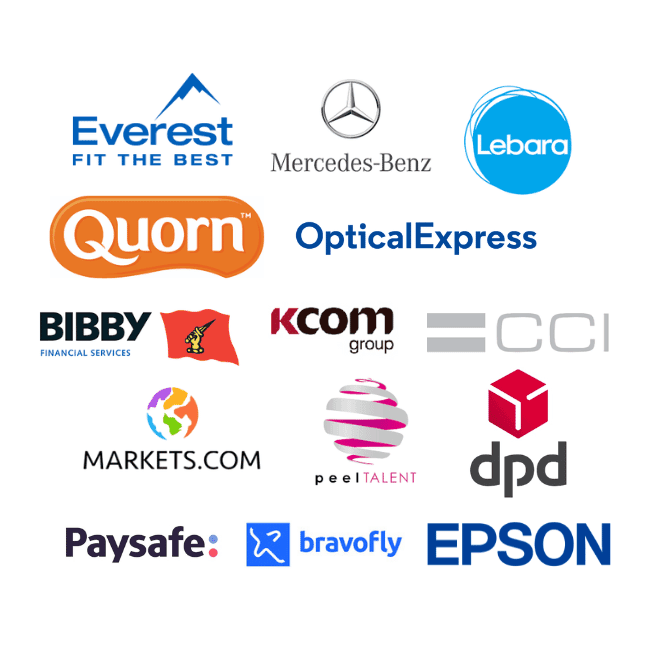 Logos of organisations that trust Igniyte